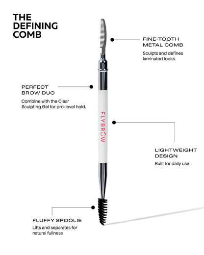 High Brow Dual Ended Defining Comb
